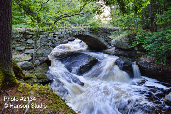 Hillsborough, NH - Gleason Falls Bridge